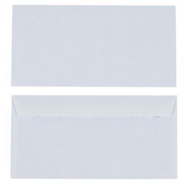 Gpv - 500 kpl gpv dl valkoista liimanauhakuorta 80 g 110x220 mm