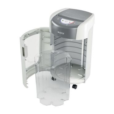 Leitz - Paperisilppuri OptiMax HomeOffice 225 P5 - P-5 turvallisuustaso 15 L tilavuus 1-3 henkilölle
