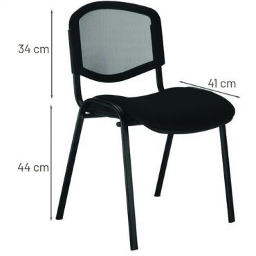 Nowy styl - Tuoli iso mesh musta