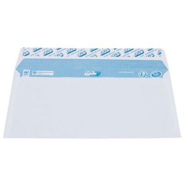 Gpv - 500 kpl gpv dl valkoista liimanauhakuorta 80 g 110x220 mm