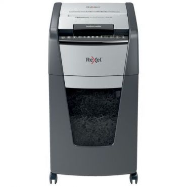 Rexel - Paperisilppuri Optimum AutoFeed+ 300X P4 - Automaattinen syöttö 60 L P-4 turvataso 55 dB