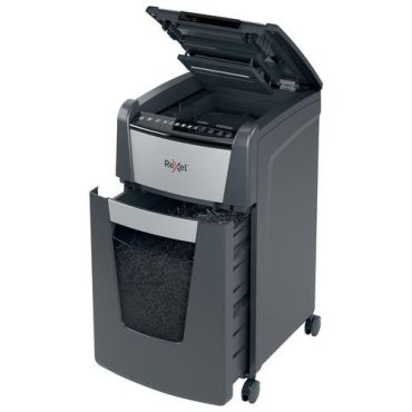 Rexel - Paperisilppuri Optimum AutoFeed+ 300X P4 - Automaattinen syöttö 60 L P-4 turvataso 55 dB