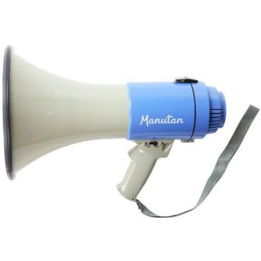 Manutan Expert - Megafoni ilman mikrofonia - 25W 500m kantama sireeni 3v takuu
