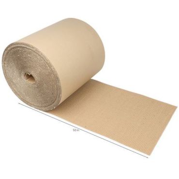 Manutan Expert - Aaltopahvi 50 m x 50 cm - Kierrätetty ja kierrätettävä - Suojaava pakkaus