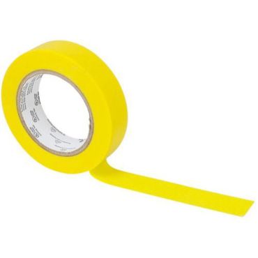 3M - Temflex 165 sähköeristysteippi - 10 m x 15 mm keltainen