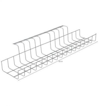 Manutan expert - Kaapelikouru twin 490 mm