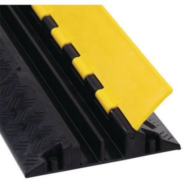 Manutan Expert - Kaapelisuoja 2 kanavaa - 12 tonnia 270x60x1045 mm - PVC kestävä