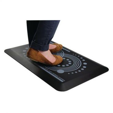 Afstex - Fltx 2000 kuormitusta keventävä matto 50 cm x 80 cm musta