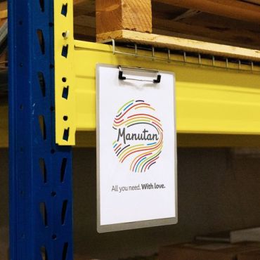Manutan expert - Erittäin kestävä magneettinen alumiininen a4-kirjoituslevy - manutan
