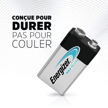 Energizer - MAX PLUS 9 V alkaliparisto - 20 kpl - pitkäkestoinen virta