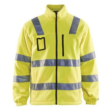 Blaklader - Highvis fleecepusero huomio keltainen 5xl