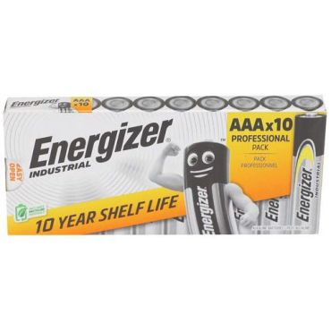 Energizer - AAA-paristot 10 kpl - 1.5V Alkali - Pitkäkestoinen virta elektroniikkaan