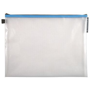 Exacompta - Vetoketjullinen A3 muovitasku - Sekoitetut värit - 440x330mm - Kestävä säilytys