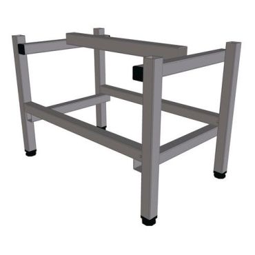 Jalusta postikaapille metalli sininen 30x30x50 cm - 9 lokeroa - teräs - harmaa