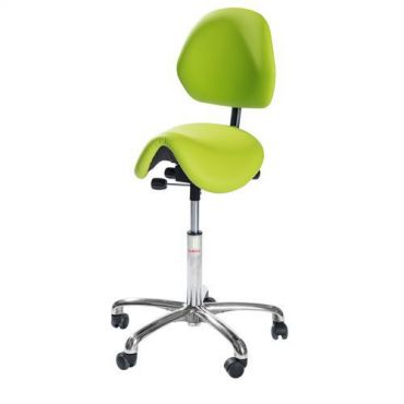Global professional seating - Dalton-satulatuoli selkänojalla keinonahka vihreä