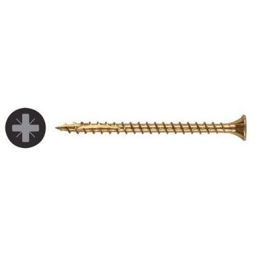 Ironmongery - Ruuvilaatikko 200 kpl R2 Pozidriv -ruuveja 4x30 mm sinkkiä