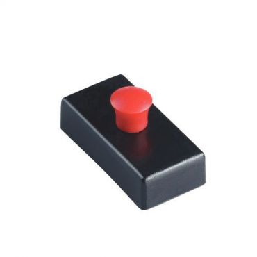 Magneetti suorakaide musta/punainen 2-5 kpl - Witre