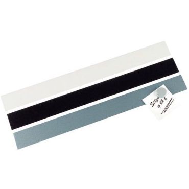 Maul - Magneettilista tarralla 500 x 3,5 cm Valkoinen - Tiedotetauluun Lean Management