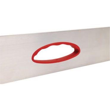 Manutan Expert - Vatupassi 2 m - Alumiini - 100 mm leveä - 20 mm paksu - 10 vuoden takuu