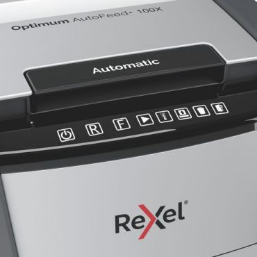 Rexel - Paperisilppuri optimum autofeed+ 100x p4