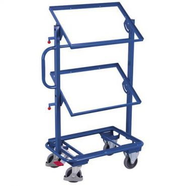 Variofit - L610-teräsvaunu säiliöille - kehykset - 200 kg - variofit