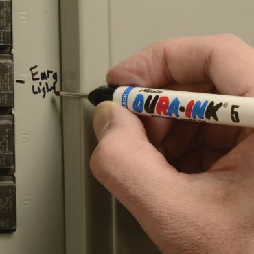 Markal - Pysyvä tussi mikrokärjellä - dura-ink 5 - punainen