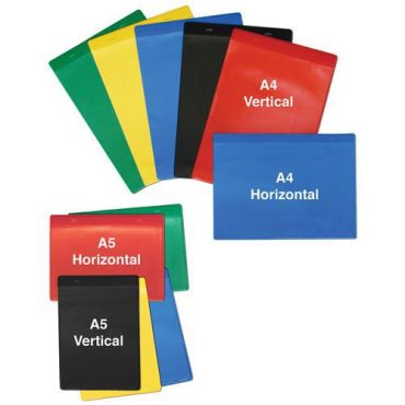 Itsekiinnittyvä kehys Colour A5 vaaka keltainen – PVC 148 x 210 mm helppo kiinnitys
