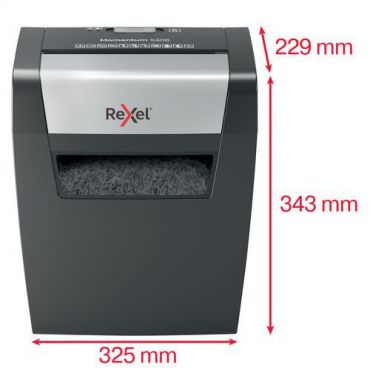Rexel - Paperisilppuri momentum x406 p4