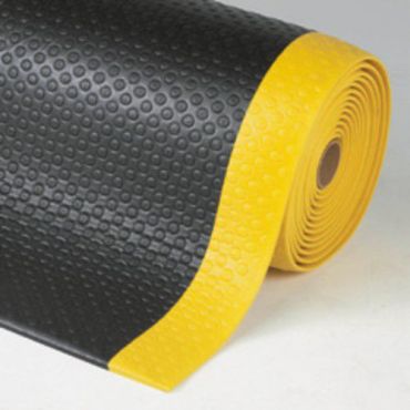 Notrax - Bubble Sof-Tred Työpistematto - 122 cm x 18,3 m Rulla - PVC Luistamaton Keskipainoinen Käyttö