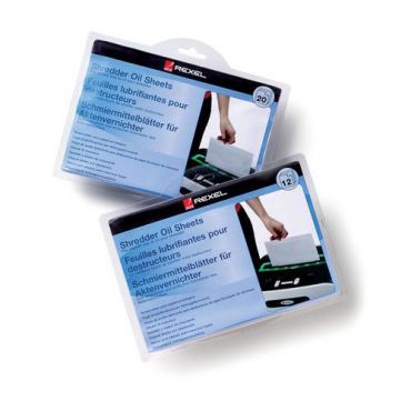 Rexel - Öljyarkit paperisilppureille 20 kpl