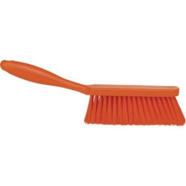 Vikan - Käsiharja vuodontorjuntapakkauksiin - 35 cm Oranssi - Kestävä PB/PBT-materiaali