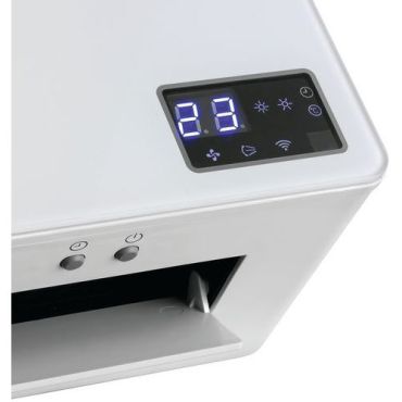 Eurom - Keraaminen lämmitin wall designheat 2000 wifi valkoinen