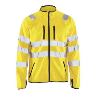 Blaklader - Highvis softshelltakki huomio keltainen xxxl