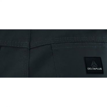 Delta plus - Joustavat bermuda-shortsit m5be3 harmaa/musta koko s