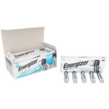 Energizer - AA/LR6 paristot Max Plus – 50 kpl – 1.5 V – pitkäkestoiset ja ekologiset