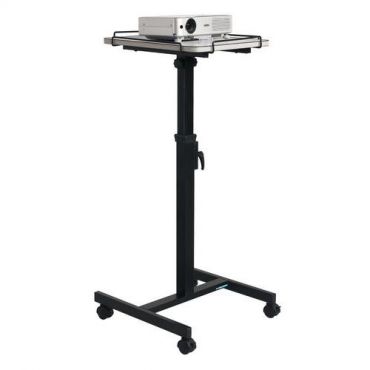 Smit Visual - Projektoripöytä Flexsol - Säädettävä korkeus 80-125 cm 20 kg kantavuus teräs pyörät