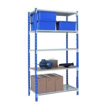 Manorga - Perusosa 70 cm sininen pylväs varastohylly combi-flip