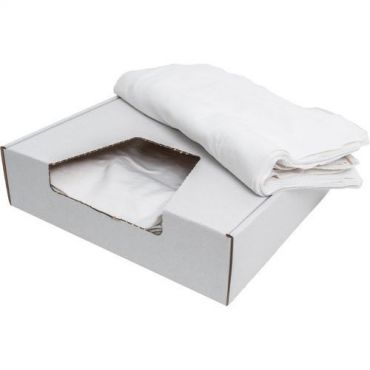 Ikatex - Konepyyhe trikoota valkoinen laatikko 3,5 kg