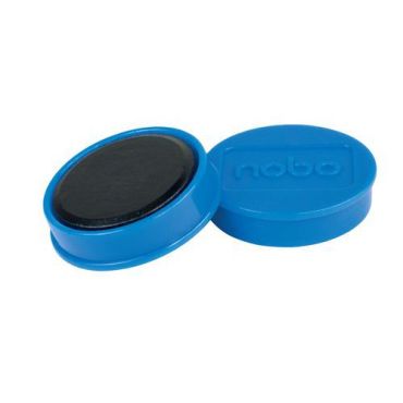 Nobo - Valkotaulumagneetti 30 mm sininen 600 g 4 kpl