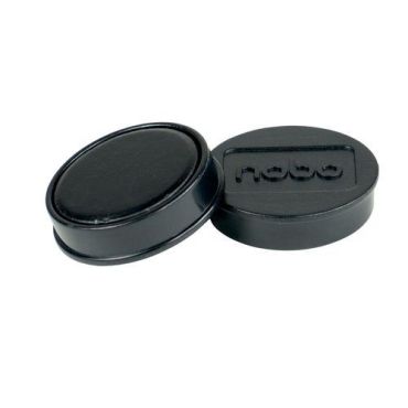 Nobo - Valkotaulumagneetti 32 mm musta 800 g 10 kpl
