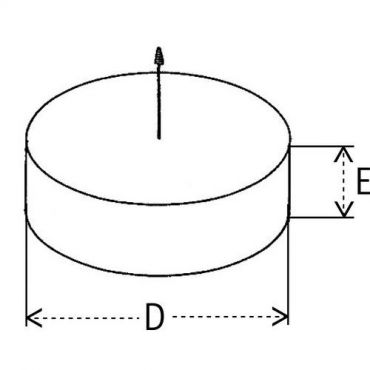 Walker braillon magnetics - Neodyymirauta-boorimagneetti pyöreä halkaisija 4