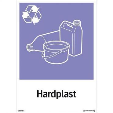 Systemtext - Kyltit - kierrätys muovijäte