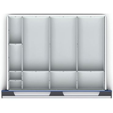 Bott - Säilytyslaatikko Cubio EKK-65100 - 10 lokeroa vaaleanharmaa 650x525x100 mm