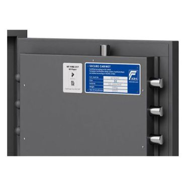 Robur Safe - Varkaussuojakaappi S2-350/60 - Digitaalinen lukko 60 min palosuojaus 23 L