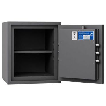 Robur Safe - Varkaussuojakaappi S2-500/60 avainlukolla - 38 L tilavuus 60 min palonkestävä 69 kg