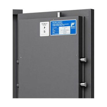 Robur Safe - Varkaussuojakaappi S2-1000/60 - Digitaalinen lukko 87 L 60 min palosuojaus