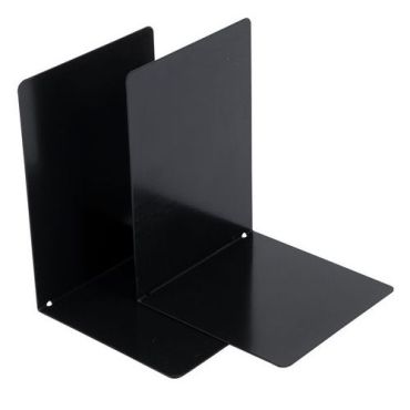 Vepabins - Mustat kirjahyllyt - Teräs - 16x10 cm - Tukevat ja tyylikkäät