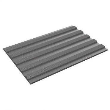 Plastex - Muovimatto pvc raidoitettu harmaa