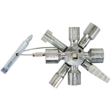 Knipex - Monitoimiavain kaappeihin ja lukkoihin - 92 mm - 2-in-1 yleisavain