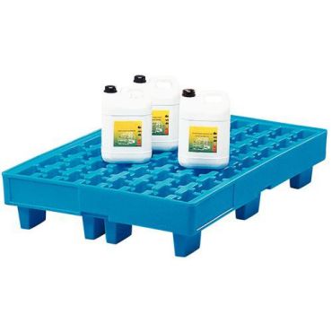 Schoeller Allibert - Tynnyrilava 35 L - Sininen - 1200x800x225 mm - HDPE - Kierrätettävä